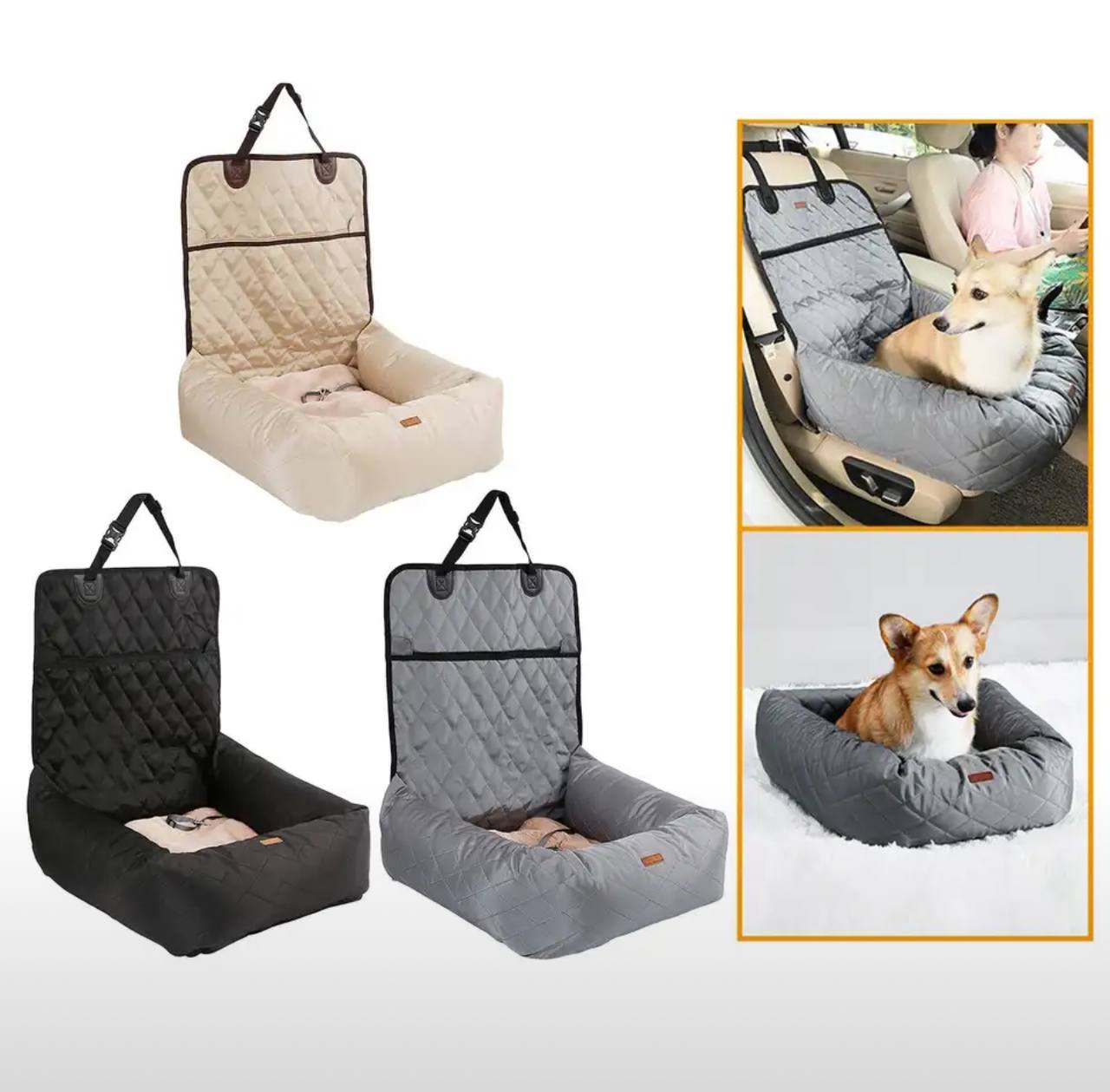 Car seat for dogs | Happy Tails