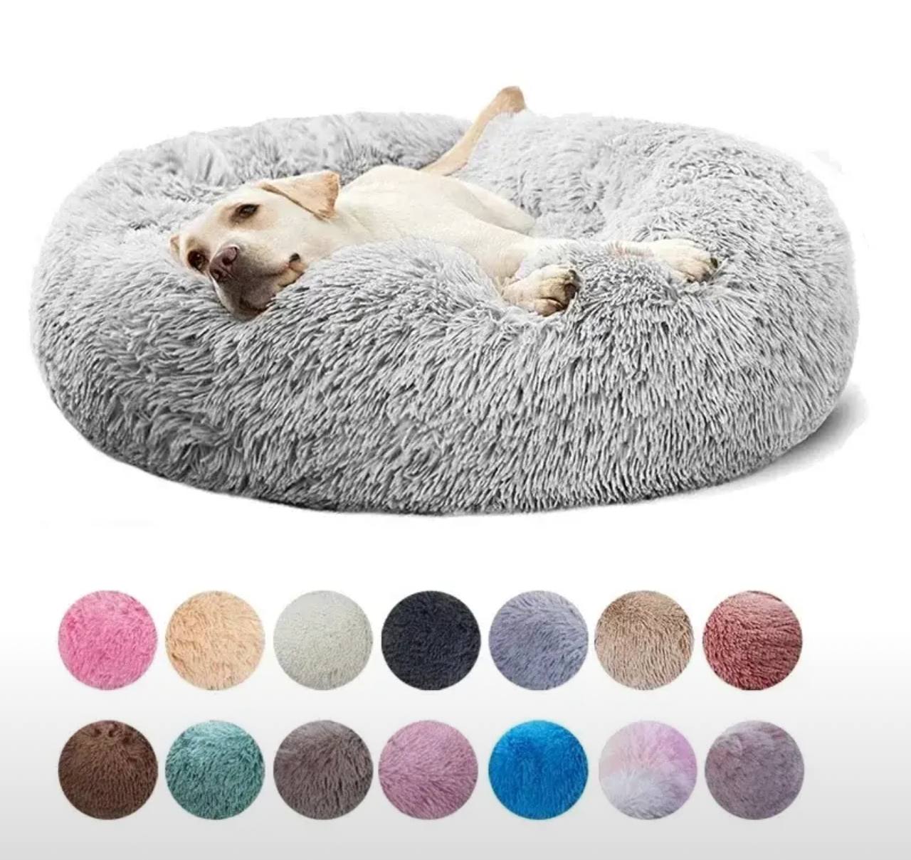 Fluffy Donut - Dog Bed | Happy Tails