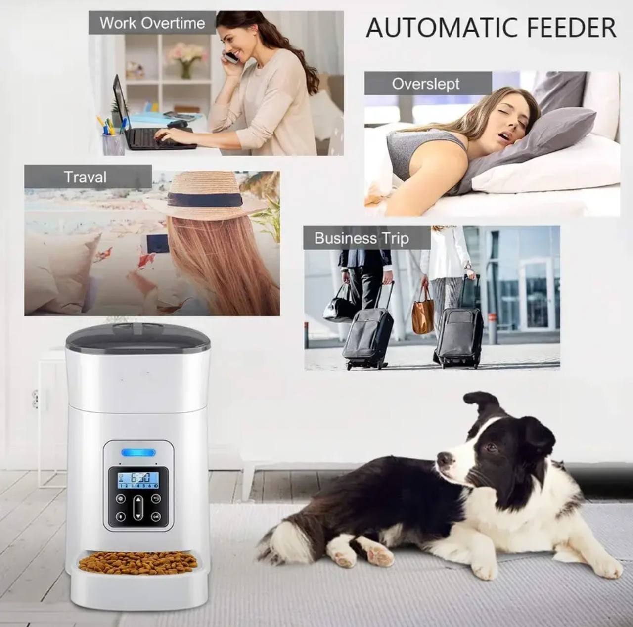 Pet feeder automatic | Happy Tails